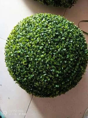 圓形草球