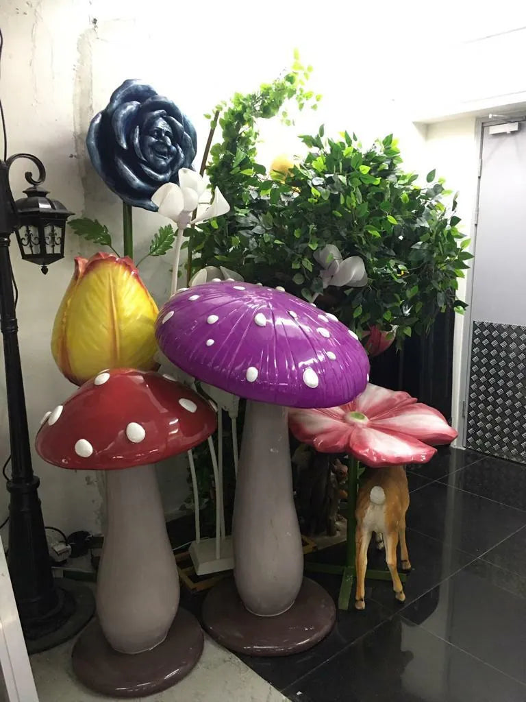 大型花朵擺件 - 五瓣花