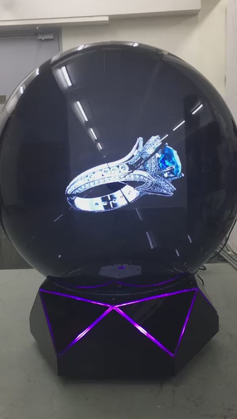 全息投影 - 開幕展示圓球