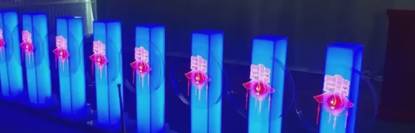 全息影像投影柱